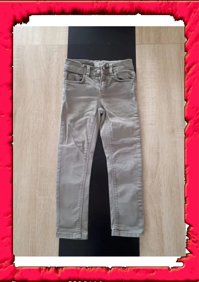 Jeans slim taille ajustable 6 ans
