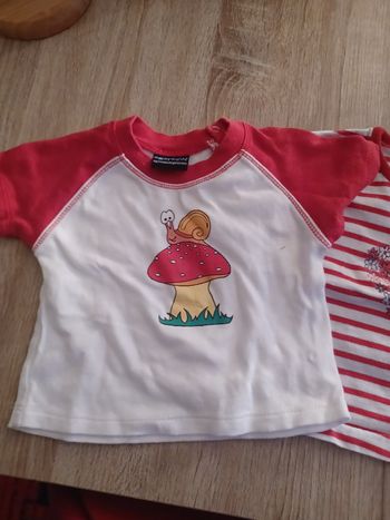 Lot de 2 hauts 3 mois