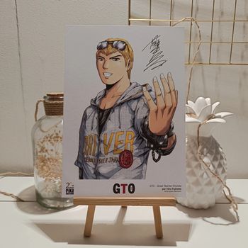 Ex-libris manga GTO 20 ans Pika