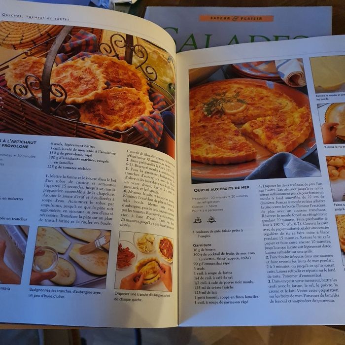 Lot 4 livres Saveur et Plaisir - photo numéro 4