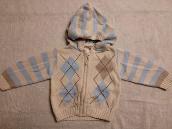 Gilet 3-6 mois (réf interne C23)(familleac72)
