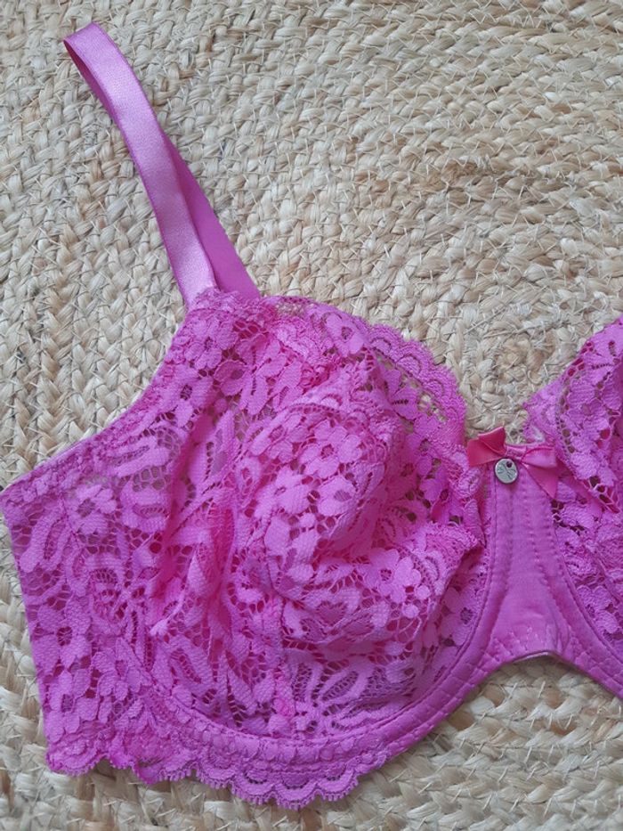Soutiens gorge rose Hunkemoller 95F - photo numéro 2