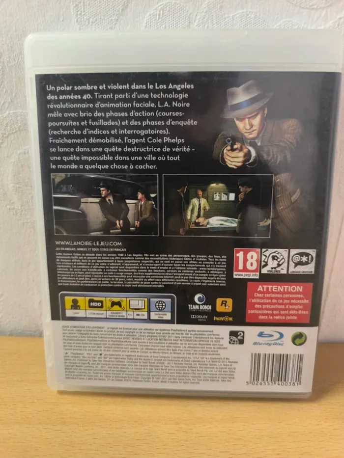 L.A noire - PS3 - photo numéro 2