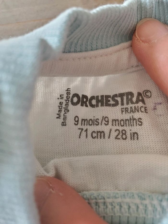 T-shirt 9 mois Orchestra - photo numéro 2