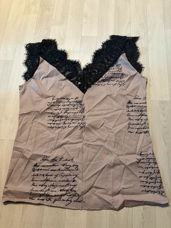 Magnifique Débardeur XL bretelles dentelle très bon état