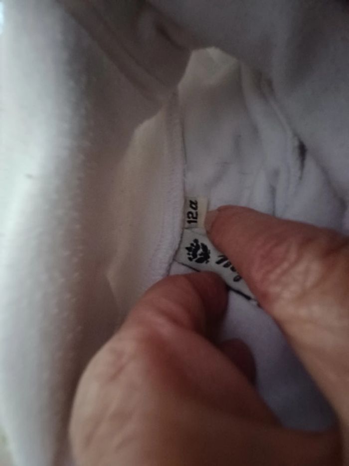 pull blanc 12 ans - photo numéro 5