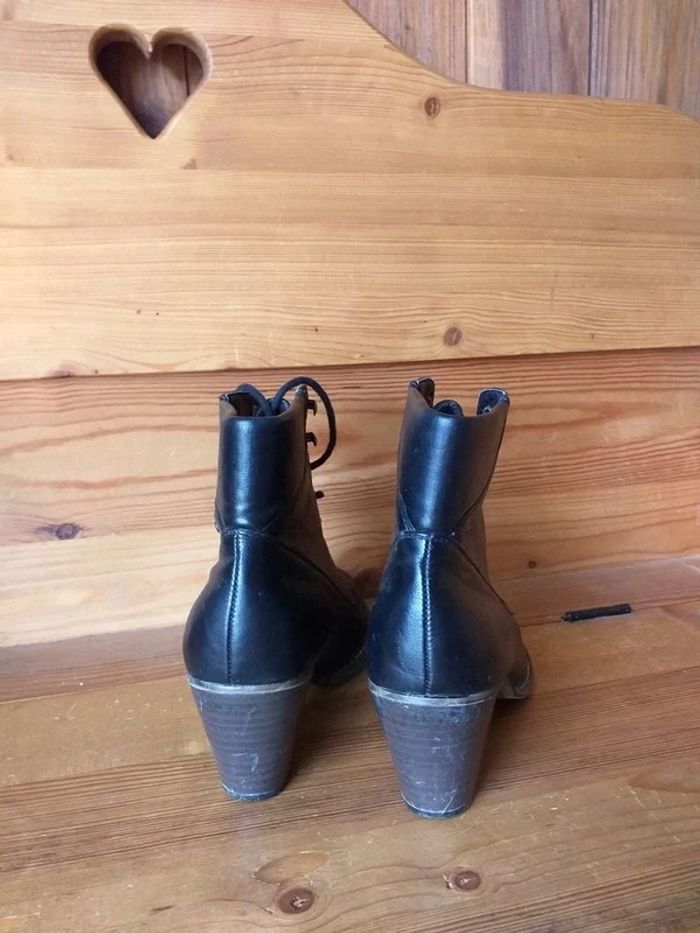 Bottine talon noire - photo numéro 7