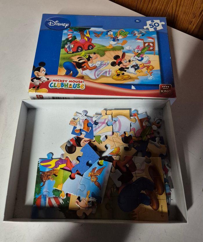 Puzzle 50 pièces Disney Maison de Mickey - photo numéro 3