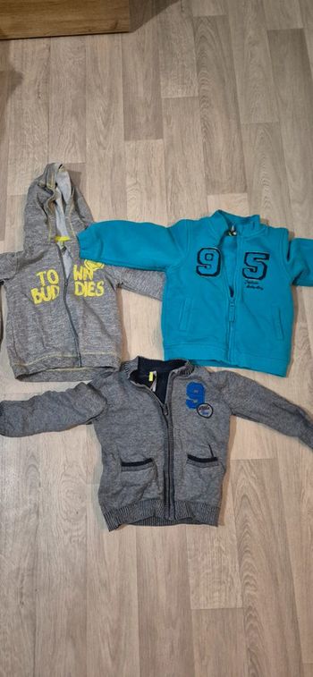 Lot de 3 gilets - Orchestra - 23 mois
