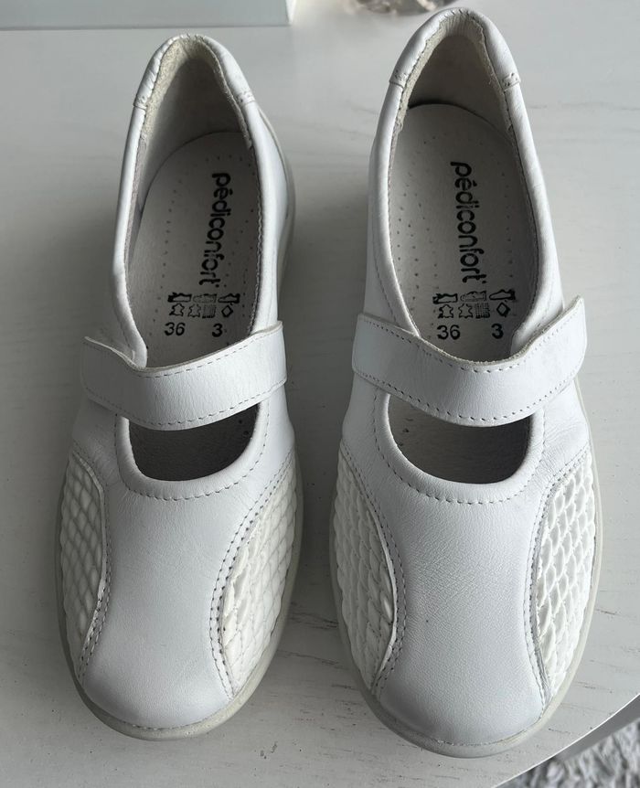 Pédiconfort Ballerines cuir femme pour hallux valgus T36 rembourées