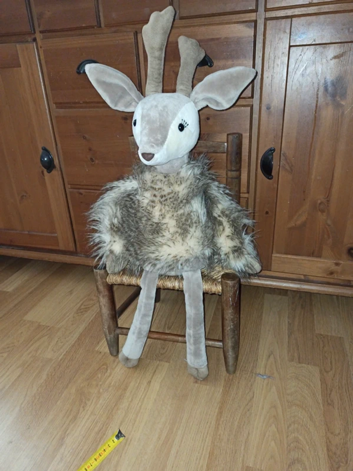 peluche Jellycat le renne Roxie