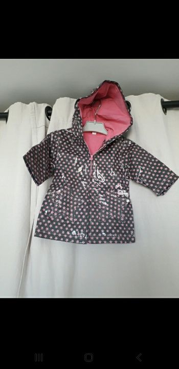 Imperméable demi-saison fille 6 mois