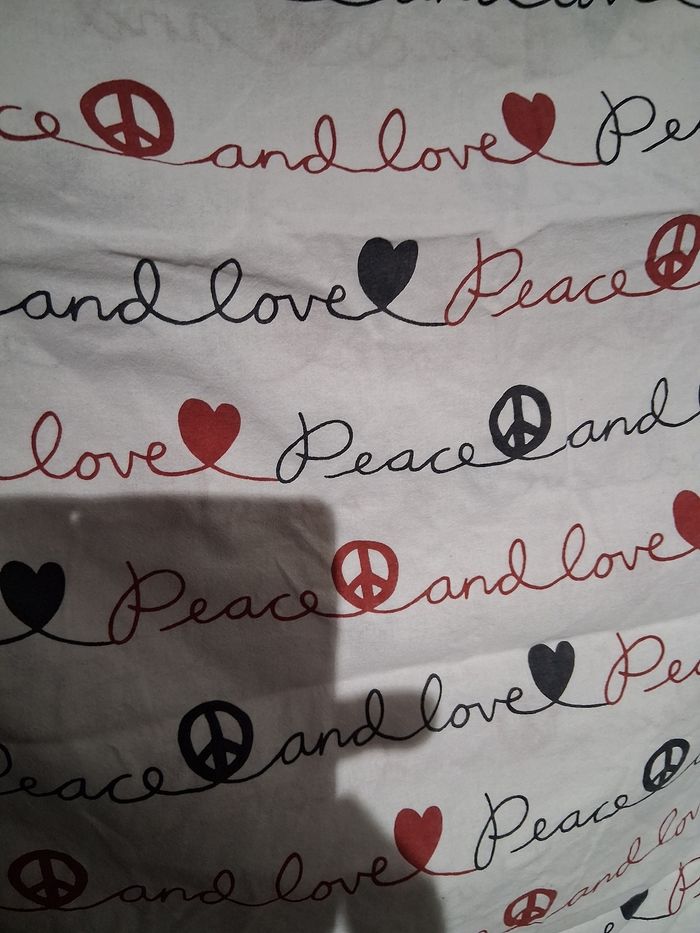 Housse de couette 1 personne ado love coeur - photo numéro 2