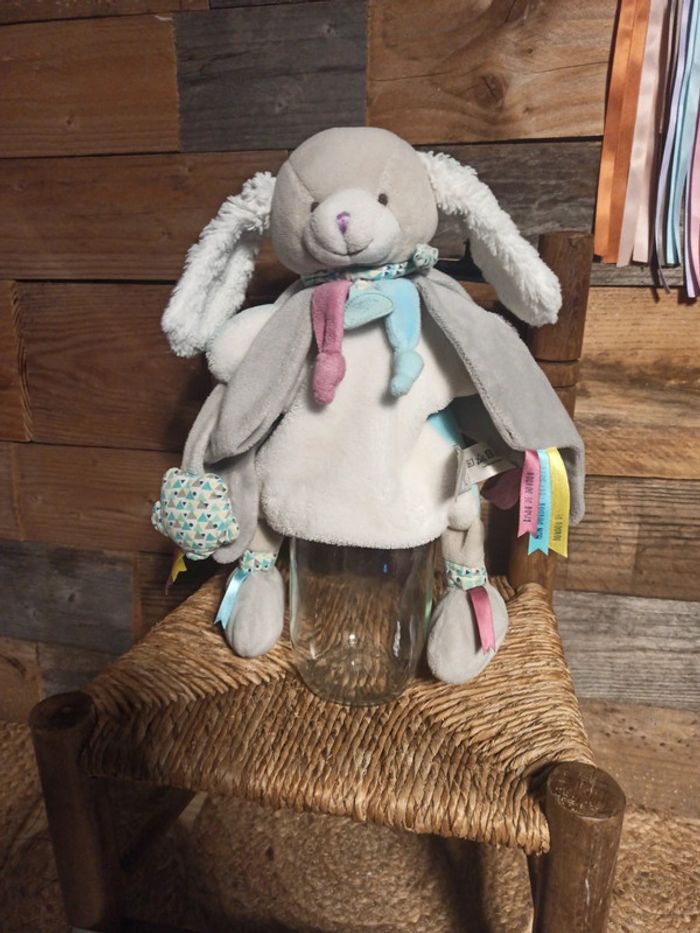 Doudou marionnette Toopi le chien doudou et Compagnie tbe - photo numéro 2