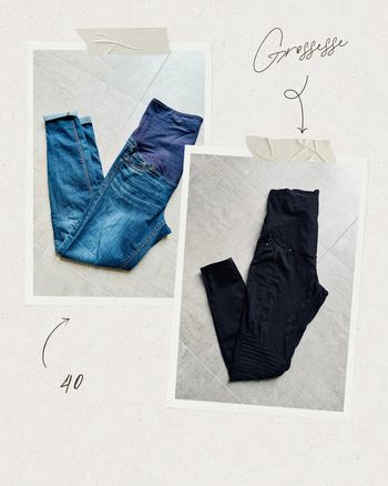 Lot pantalons/jeans de grossesse