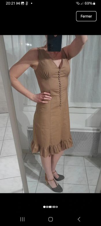 Robe camel 