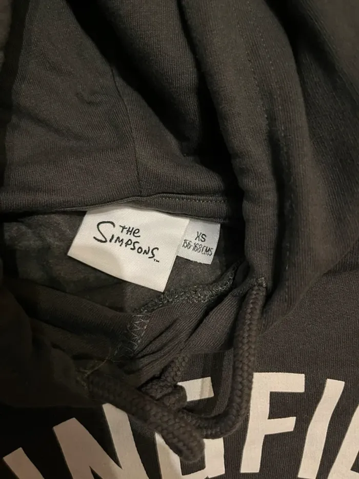 Pull à capuche the simpsons XS - photo numéro 2