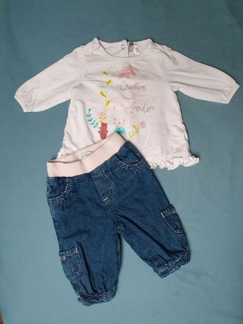 Pantalon et t-shirt manches longues