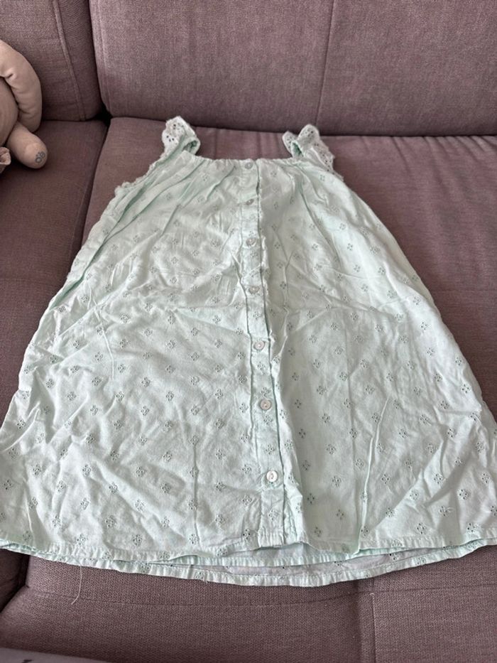 Robe turquoise