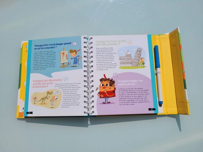 Livre avec feutre effaçable Dis Pourquoi la mer est salée ? (48) - photo numéro 9