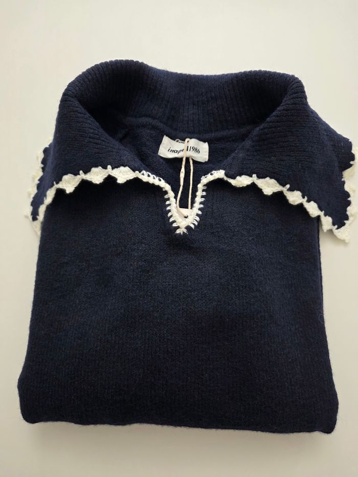 Pull bleu marine in april 1986 - photo numéro 5