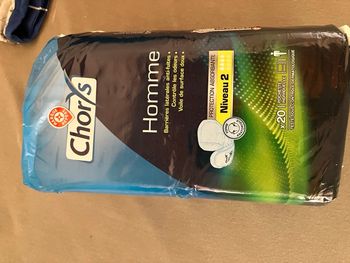 Serviette incontinence homme
