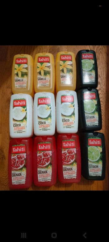 Gel douche tahiti