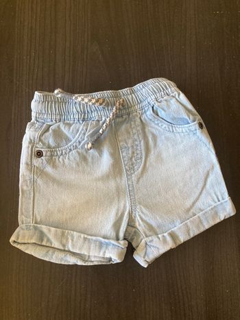 Short en jean Vertbaudet