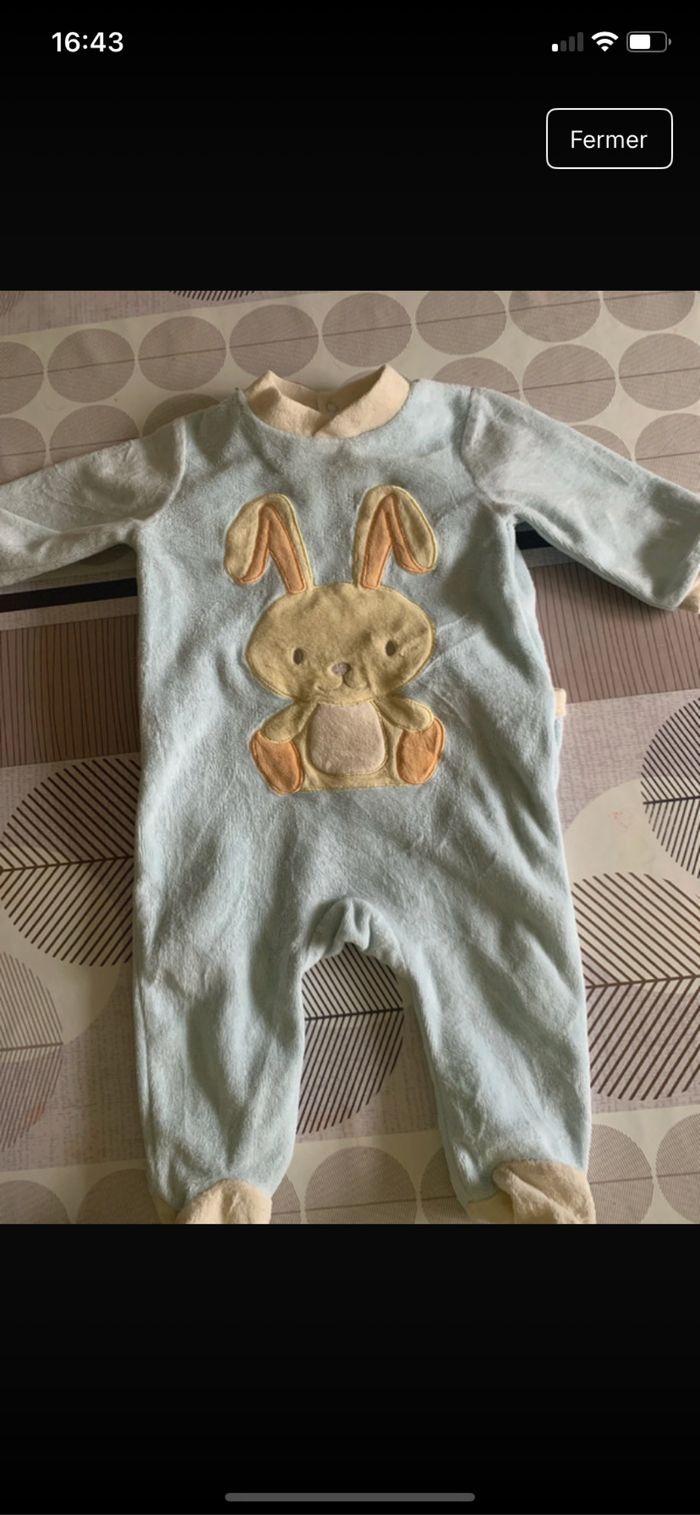 Lot de 9 pyjamas 3 mois - photo numéro 8