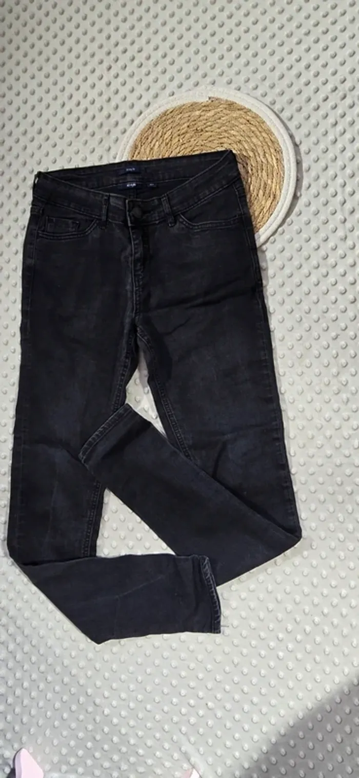 Jeans noir kiabi 36