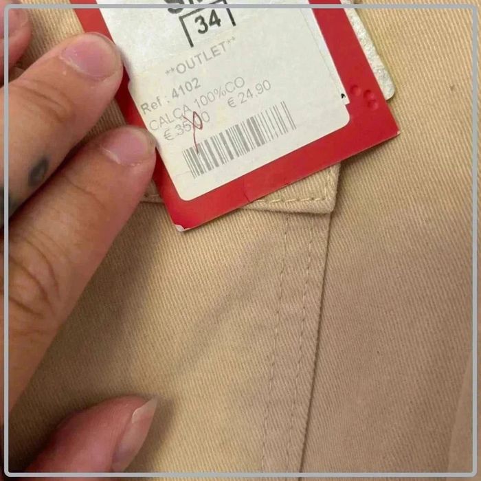Pantalon  jambes  larges  taille  34  marque SMF - photo numéro 6