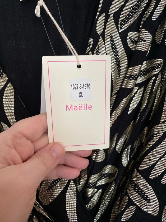 Robe de soirée portefeuille très cintrée - photo numéro 5