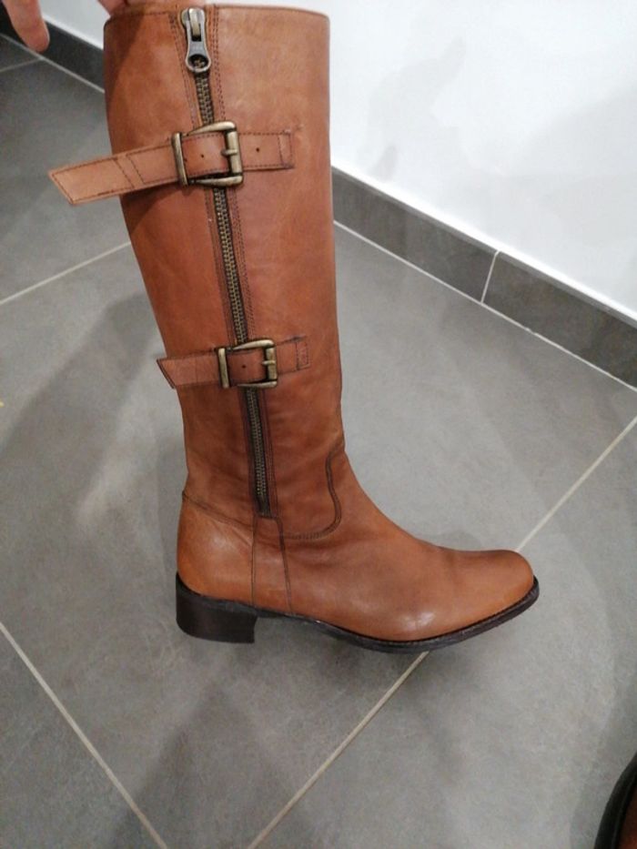 Bottes cuir Paco valiente - photo numéro 3