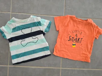 Lot de 2 tee-shirts
