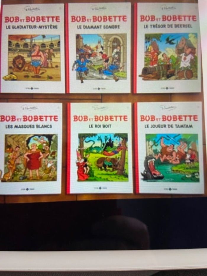 Livre bob et bobette volume 1 à 20