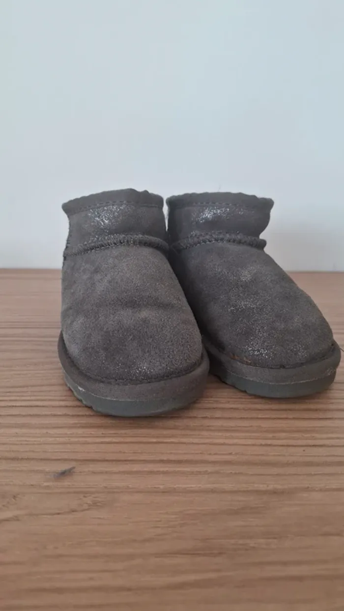 Bottines gooce laine cuir retourné – État neuf - Parfaites automne hiver - photo numéro 4