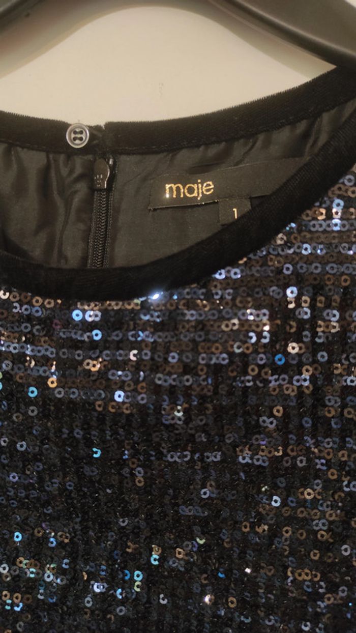 Superbe robe de marque Maje taille 1 - photo numéro 2