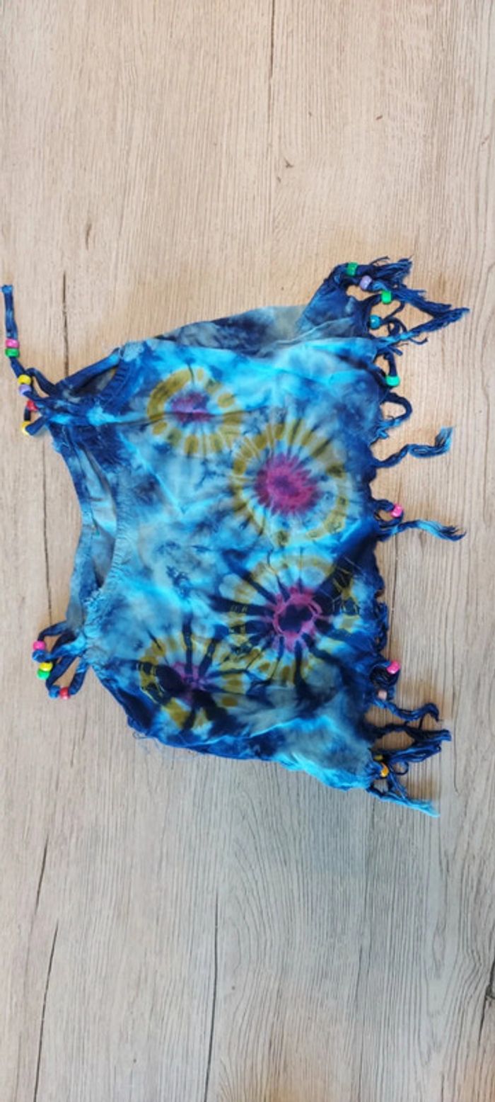 Ensemble de plage coloré, pour fille, taille 2 ans, peu mis - photo numéro 4