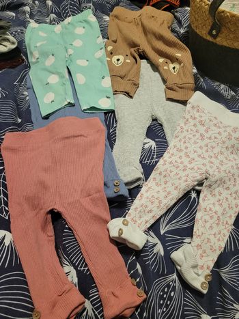 Lot Leggings fille 6 mois