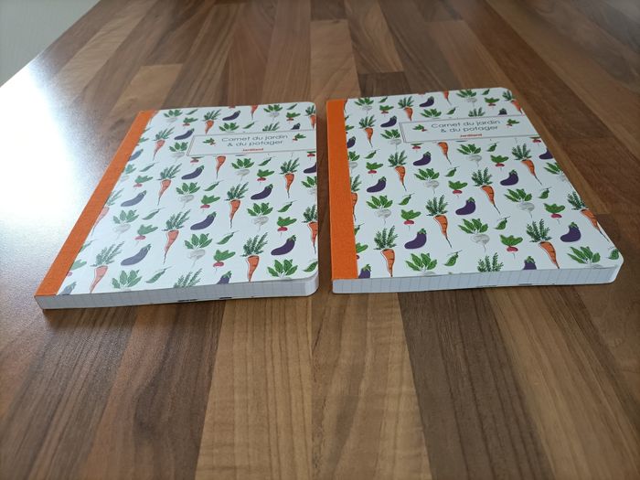 Lot 2 carnet de note du jardin et du potager neuf jardiland - photo numéro 2