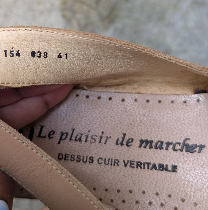 Sandales Luxat taille 41 en très bon état - photo numéro 3
