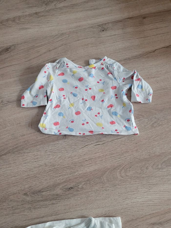 Lot Tee-shirt longue manche 3 mois - photo numéro 5