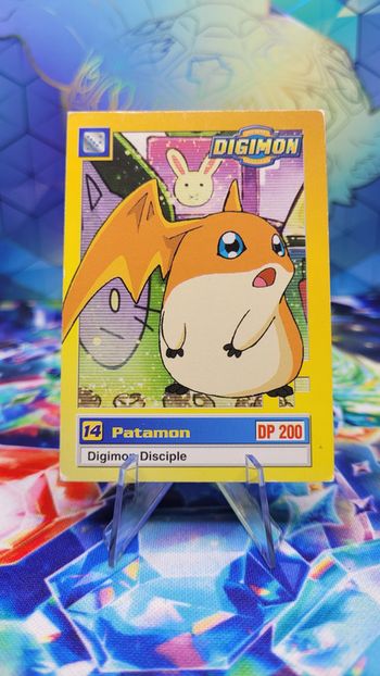 Carte Digimon Patamon 17/34 Édition Série TV 1999