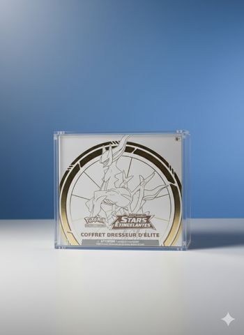 Protection Acrylique Magnétique pour ETB (Coffrets Dresseurs d’Élite) Pokémon