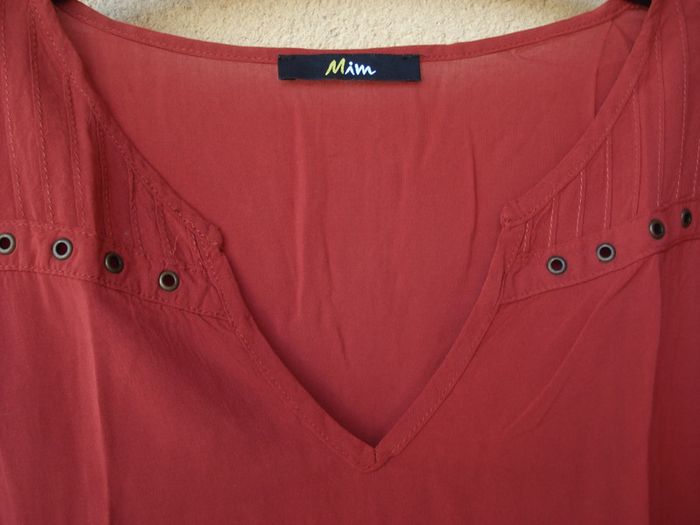 Blouse à oeillets - Taille S/36 - photo numéro 3