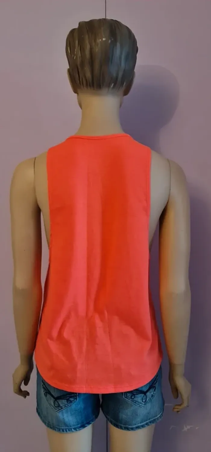 Débardeur femme corail - photo numéro 3