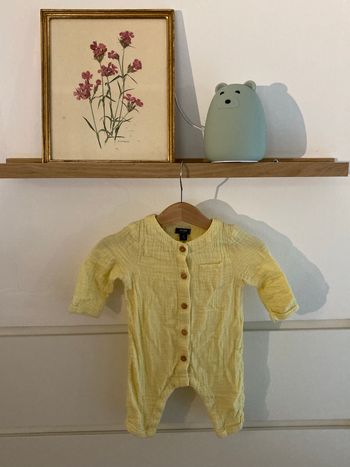 Combinaison gaze de coton