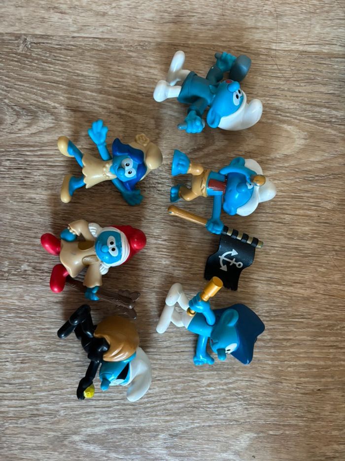 Figurine schtroumpfs
