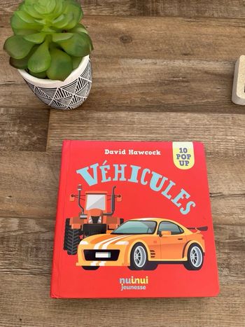 - Livre Pop up véhicules  - Bon état