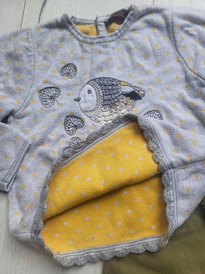 Ensemble 2 pièces hiver fille 4ans zara catimini - photo numéro 3